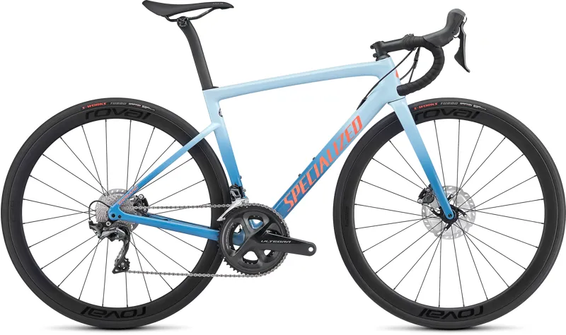 2018 Specialized Womens Tarmac Disc Expert Carbon Road Bike in Blue